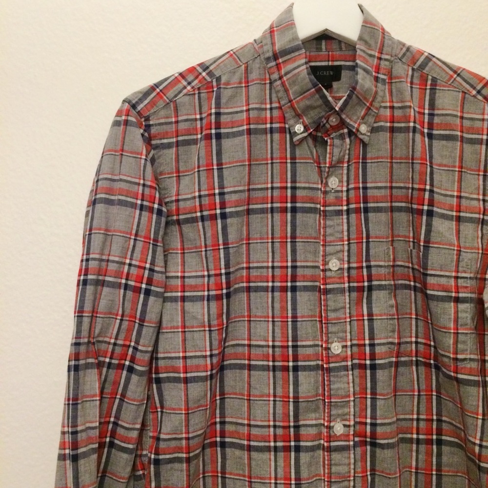 Classic J Crew Slim Fit Button Down. Size Small.
